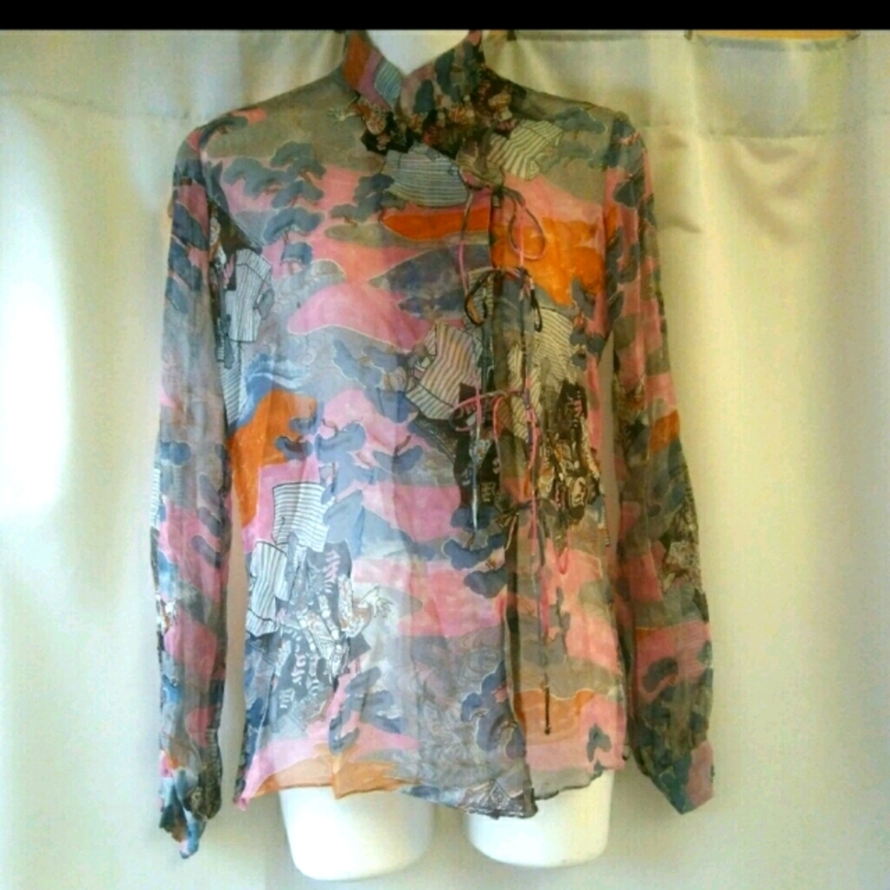 Vintage Couture Blouse by Phyllis Sues,8